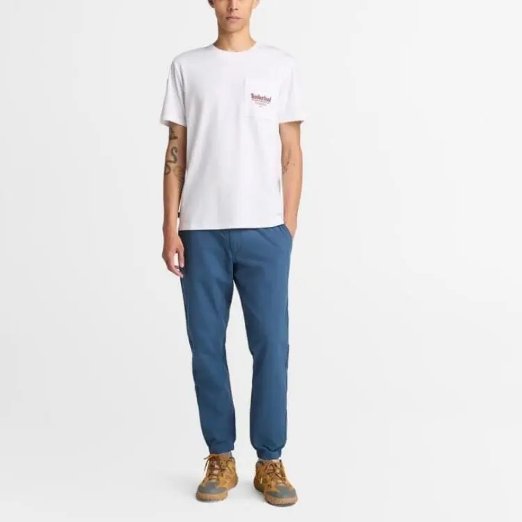 Timberland T Shirt Men's 100 White-3