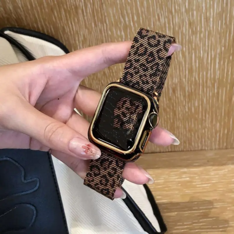 KVZUVUU Apple Compatibility Watch Band Canvas Material-3