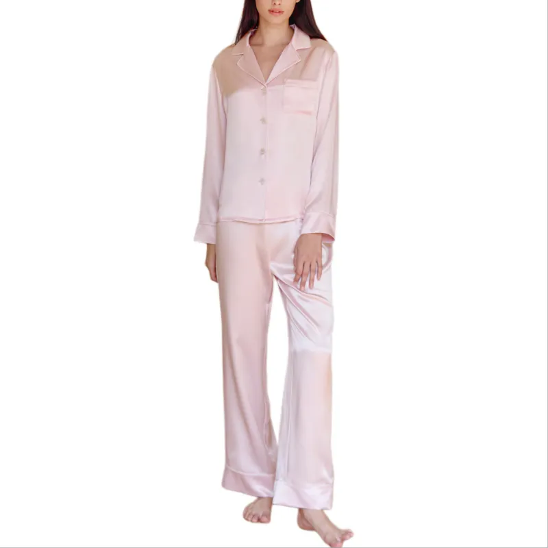 SILKY MIRACLE Pajama Set Women's Light Pink-4