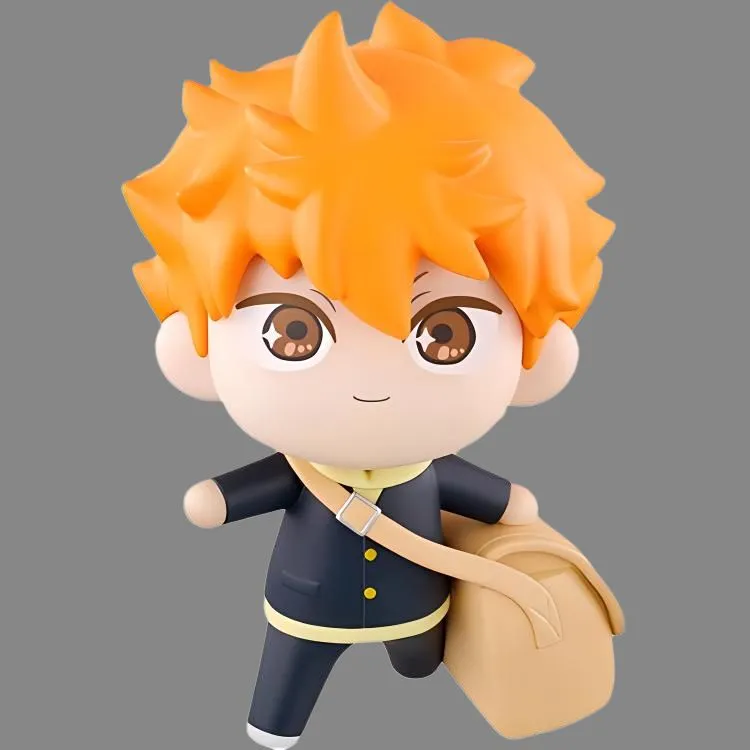 BANDAI Shoyo Hinata Tekupiku Haikyu!! Chibi Figures 10cm-4