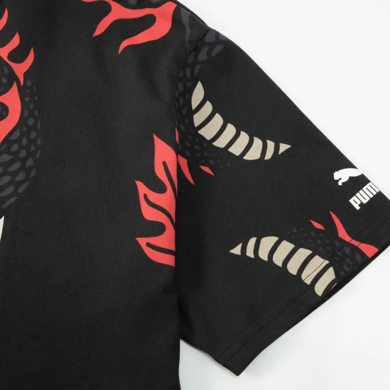 PUMA x STAPLE SS24 T Shirt Men's Black-6
