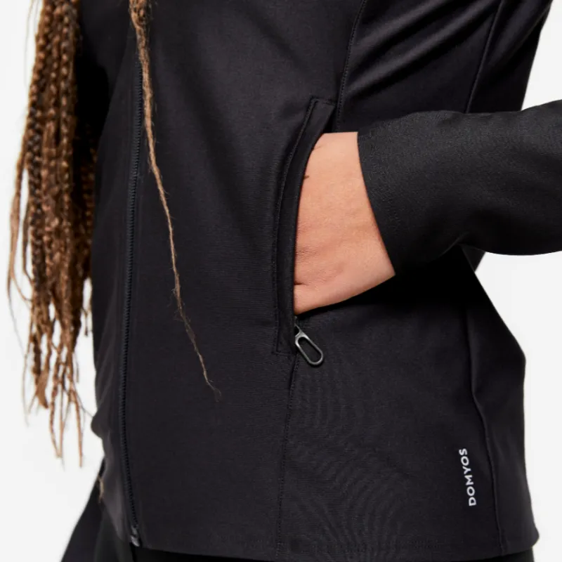 DECATHLON DOMYOS Jackets & Coats Women's Smoky Black-3