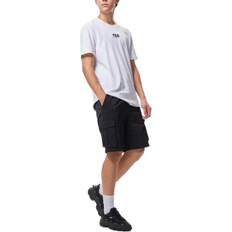 FILA T Shirts Men Standard White-2