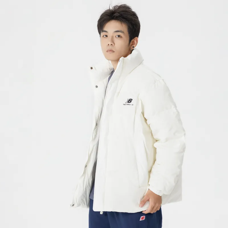 New Balance Down Jackets Men White-6