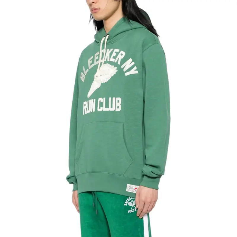 Polo Ralph Lauren Vintage Fleece Bleeker Polo Run Club Hoodie-3