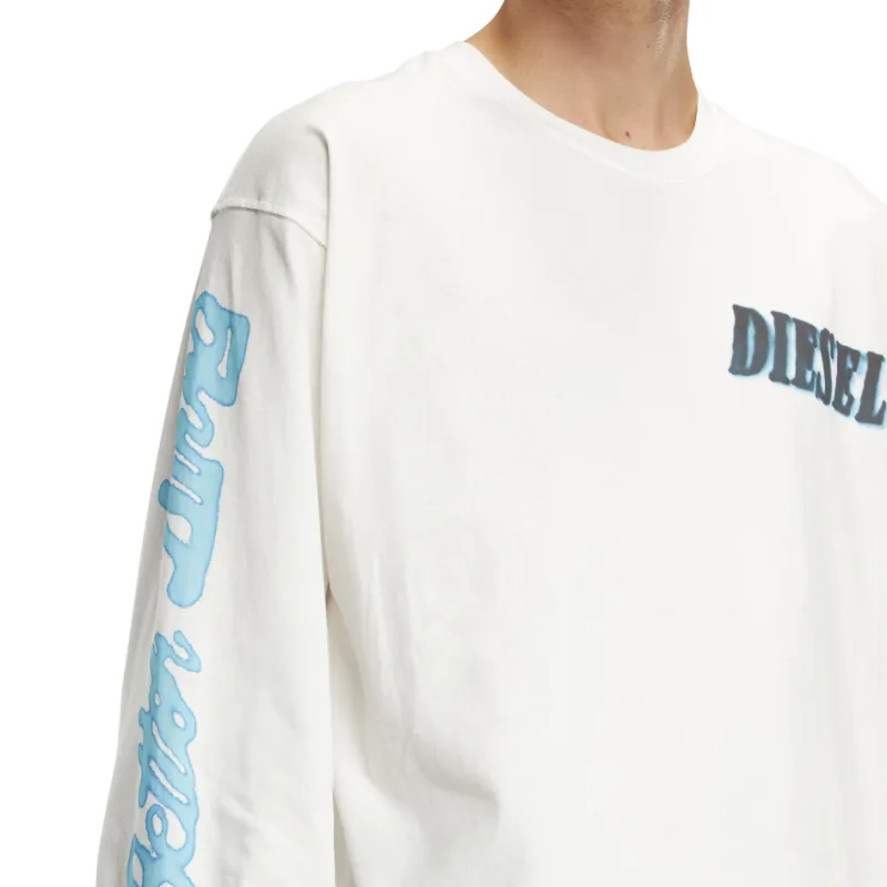 DIESEL T Boxt Cotton T shirt-4