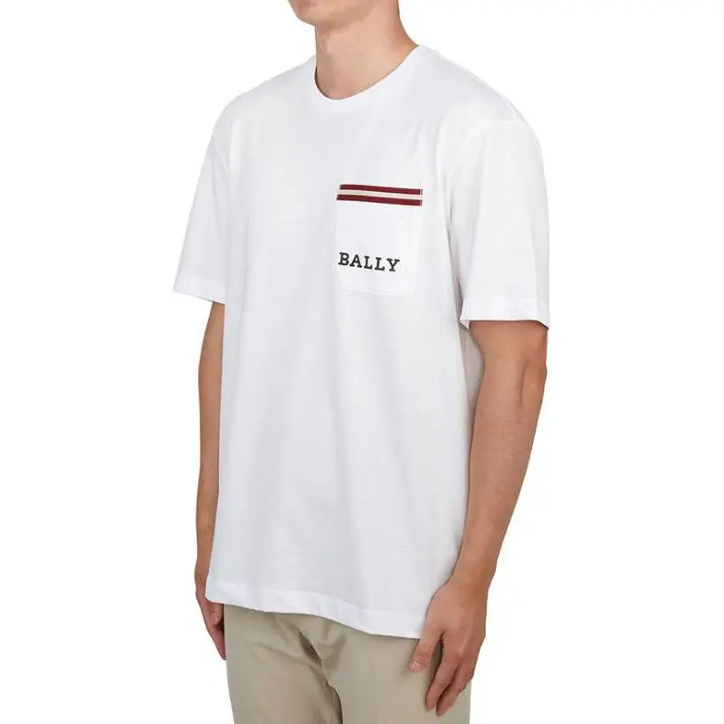 BALLY T Shirts Men White-2