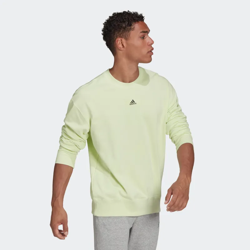 Adidas Sweatshirt Men's Lime Green-3