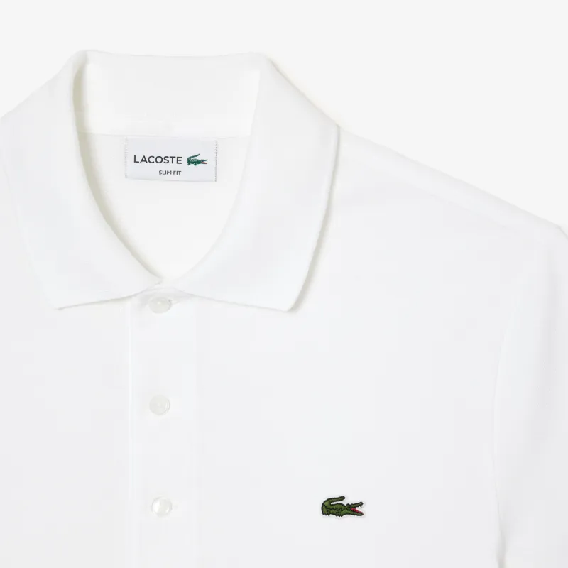 LACOSTE Polo Shirts Men White-3