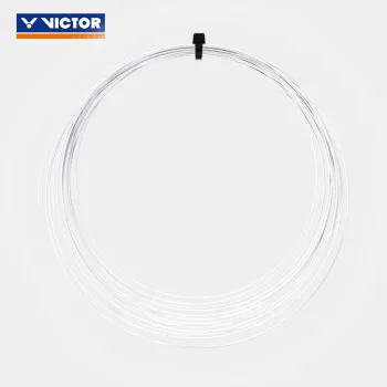 VICTOR Durable Type Badminton Racket Strings White 3 Pack