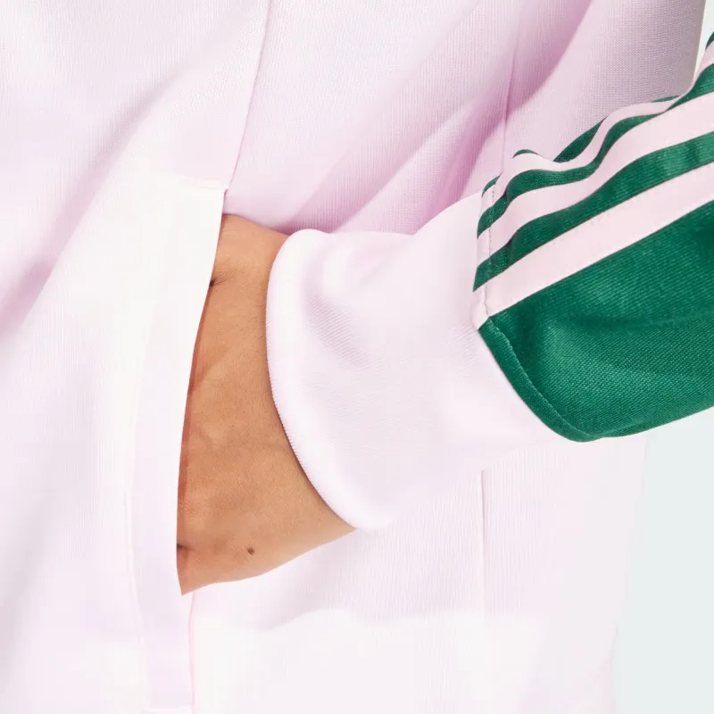 Adidas Adicolor Classics Sst Loose Track Top Baseball Jacket Women's Green-4
