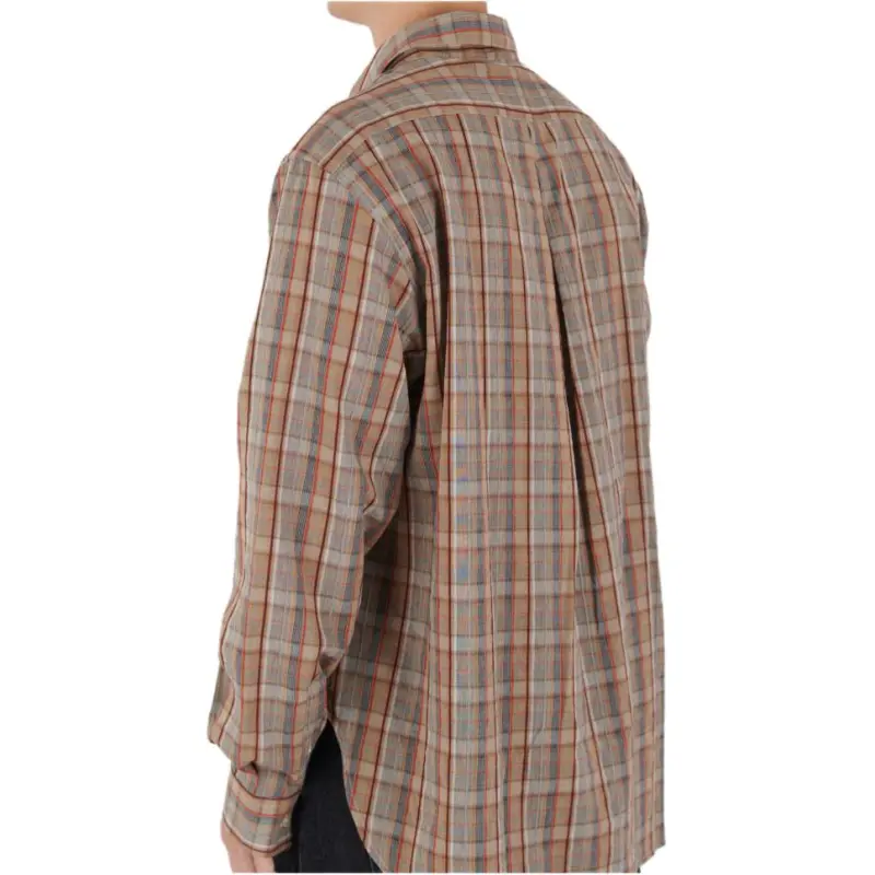 Sunflower Base Checked Long Sleeved Shirt-3