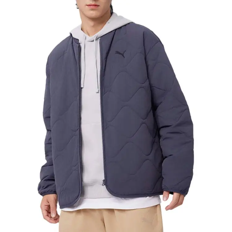 PUMA LIGHTWEIGHT PADDED Jackets Coats Men's Galaxy Gray-2