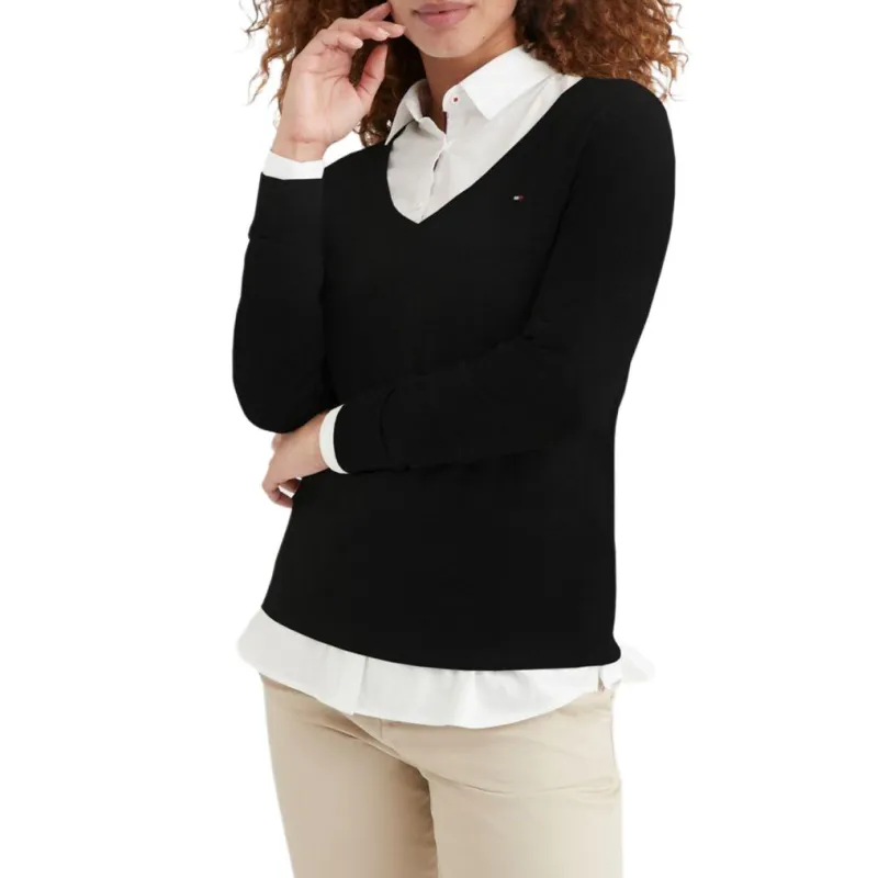 Tommy Hilfiger Sweaters Women's Black-3