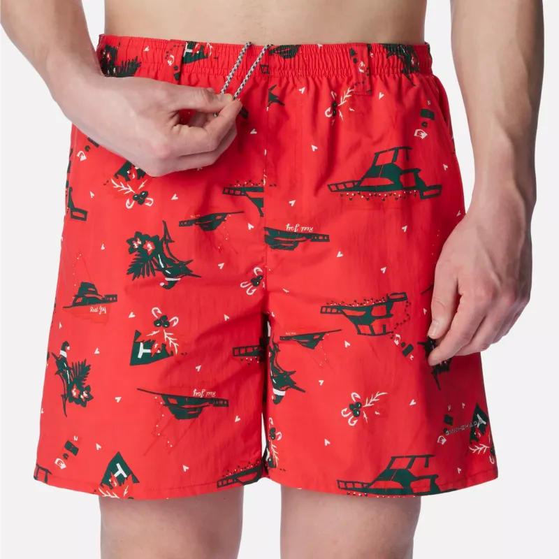 Columbia PFG Super Backcast™ Casual Shorts Men's Red-2