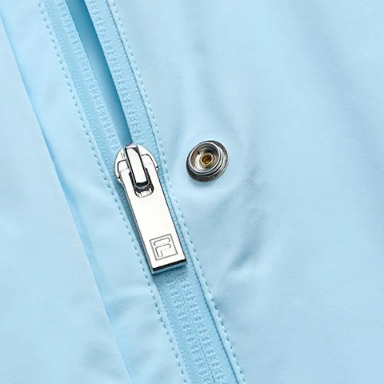 FILA Jackets Women's Light Sky Blue-4