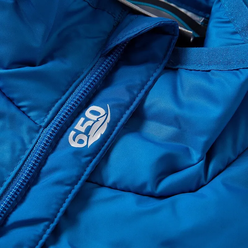Columbia Down Jackets Men Royal Blue-2