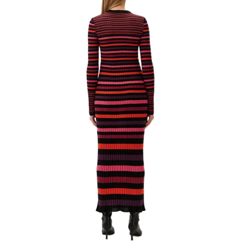Sonia Rykiel Striped Wool Maxi Dress-3
