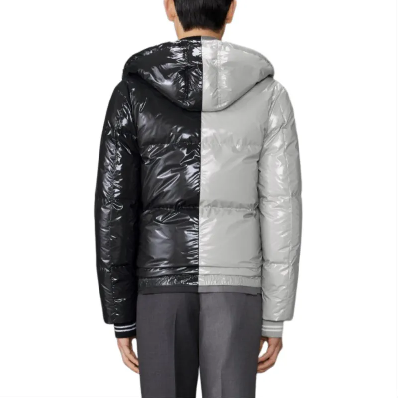 THOM BROWNE Two tone Puffer Jacket-4