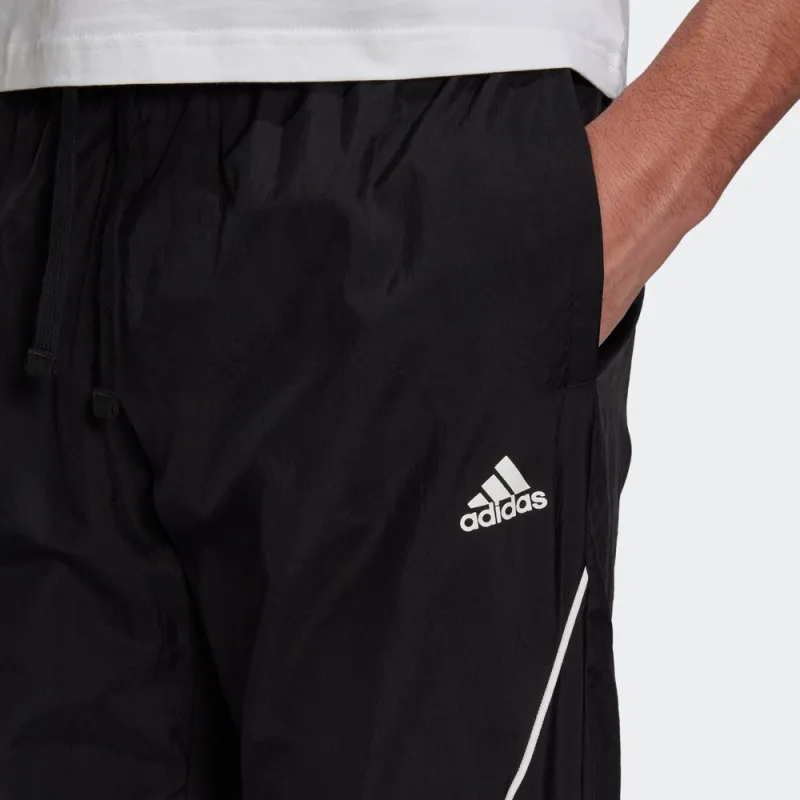 Adidas ESSENTIALS Knitted Sports Pants Unisex Black-5