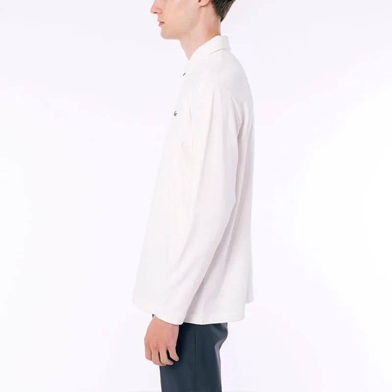 LACOSTE Polo Shirts Men White-4