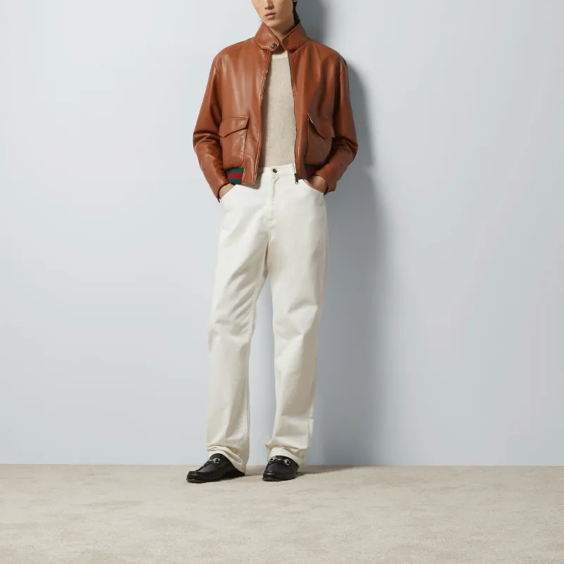 GUCCI Jackets & Coats Men's Brown-1
