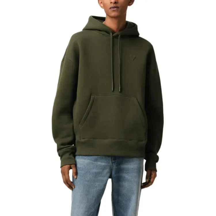 AMIPARIS Paris Long Sleeved Drawstring Hoodie-1