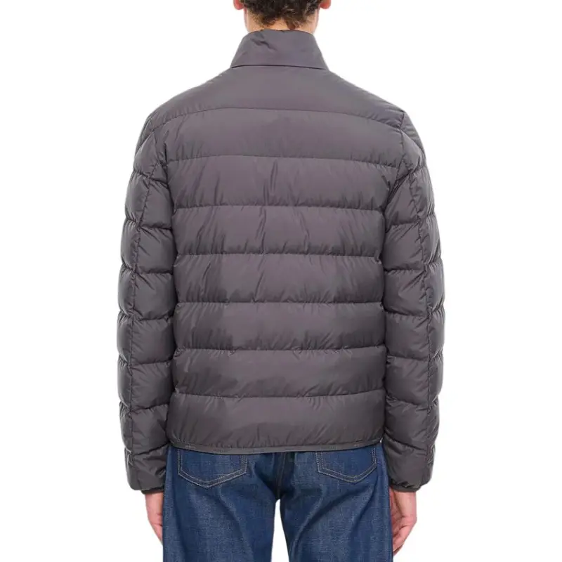 Moncler Logo Patch Mock Neck Padded Jacket-4