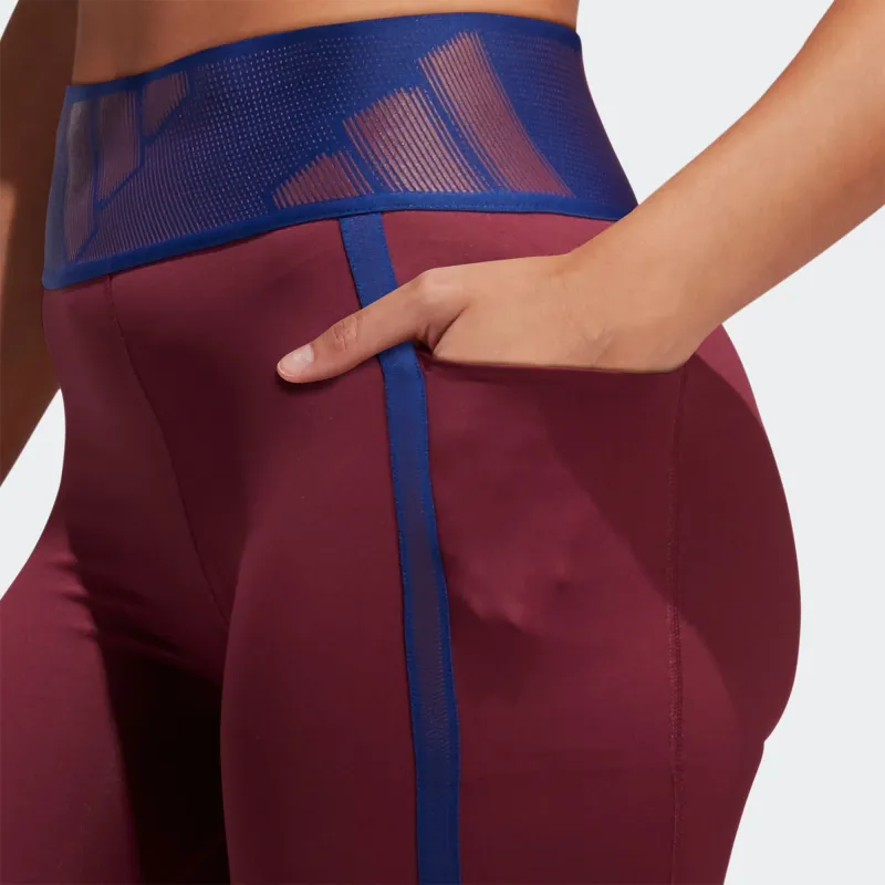 Adidas Sports Pants Women's Dark Red-3