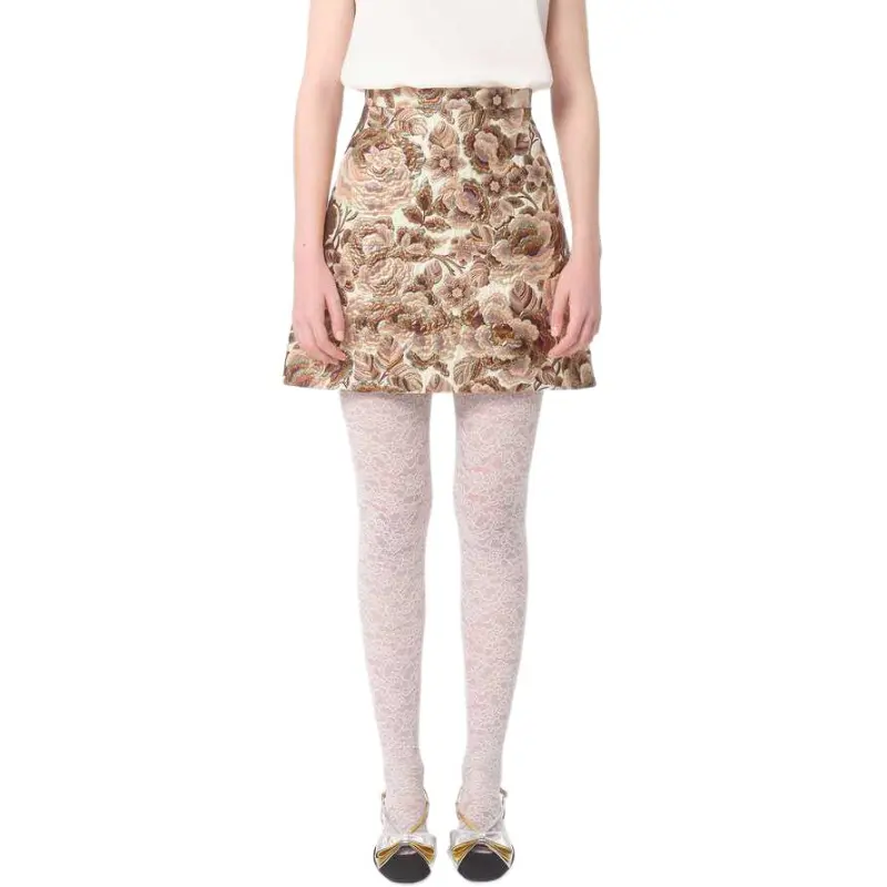 Valentino Après L'hiver Floral Patterned Mini Skirt-2