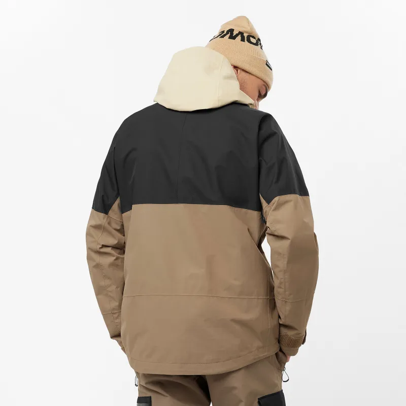 SALOMON Ski Tops Men Brown-3