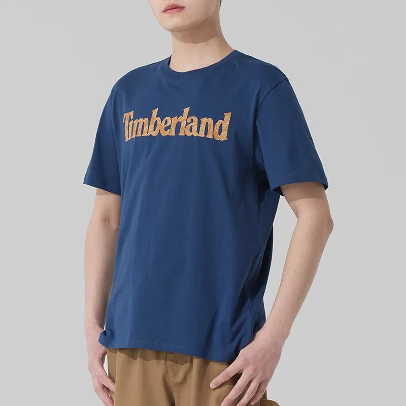 Timberland SS25 T Shirt Men's Blue-2