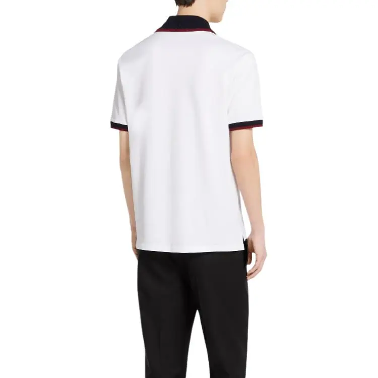 GUCCI Lido FW25 Polo Shirt Men's White-3