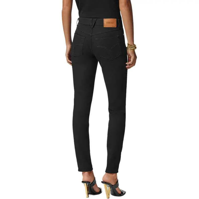 VERSACE La Medusa '95 Mid Rise Jeans-3