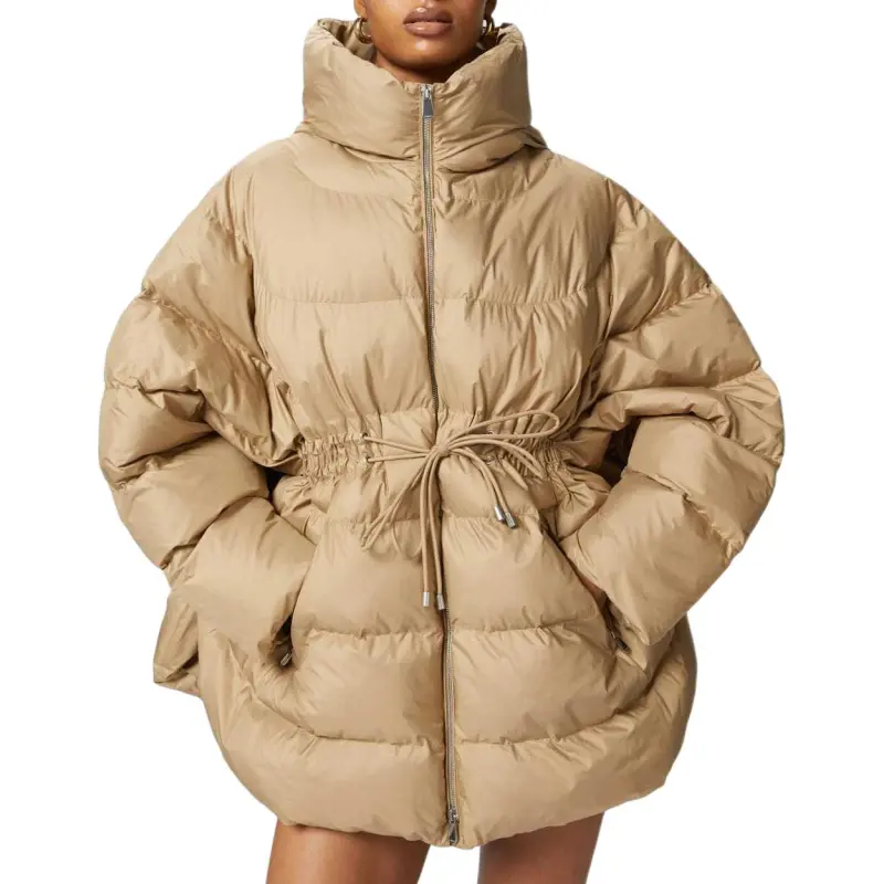 PINKO Quilted Padded Coat-3