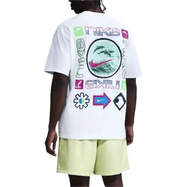 Nike Clothing T Shirts Men White-1