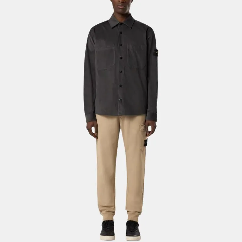 STONE ISLAND Logo Patch Drawstring Trousers-2