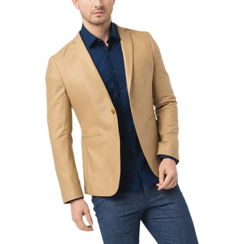 Calvin Klein Business Suits Men Camel-2