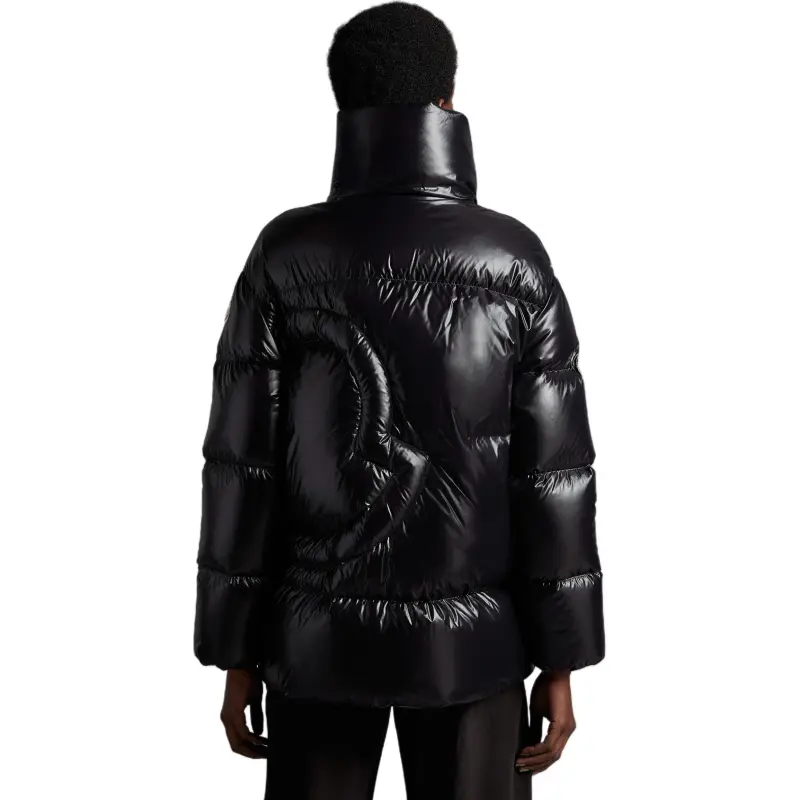 Moncler Down Jacket Winter Women's Black-5