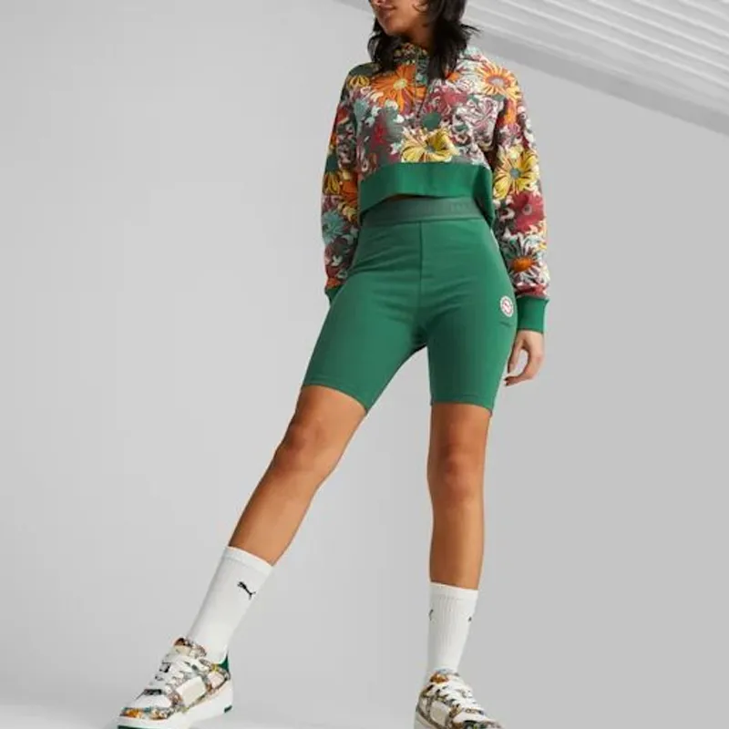 PUMA X Liberty Sports Shorts Women's Green-2