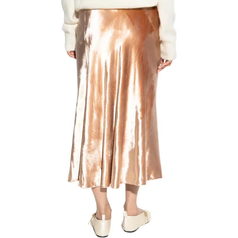 TORY BURCH Velvet Pleated Skirt-2