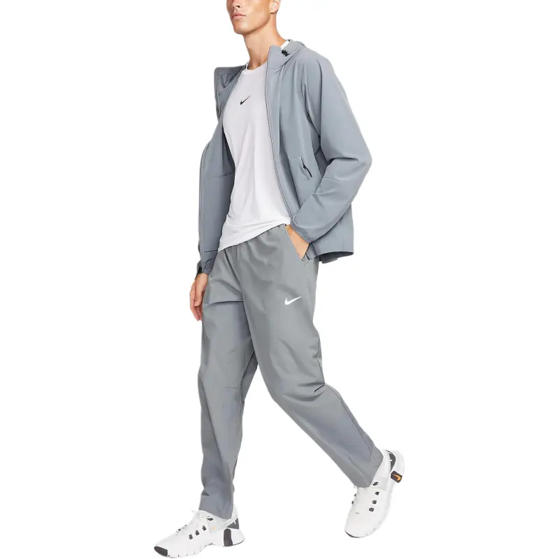Nike Dri-Fit Knitted Sports Pants Men's Smoke Gray/Black-2