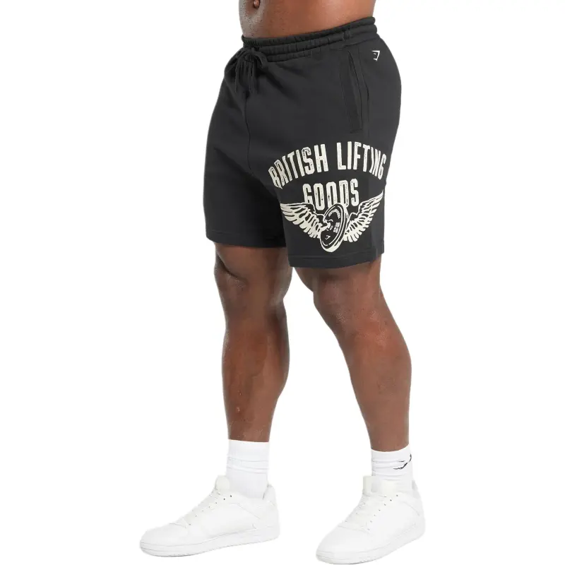 GYMSHARK Sports Shorts Men's Black-3