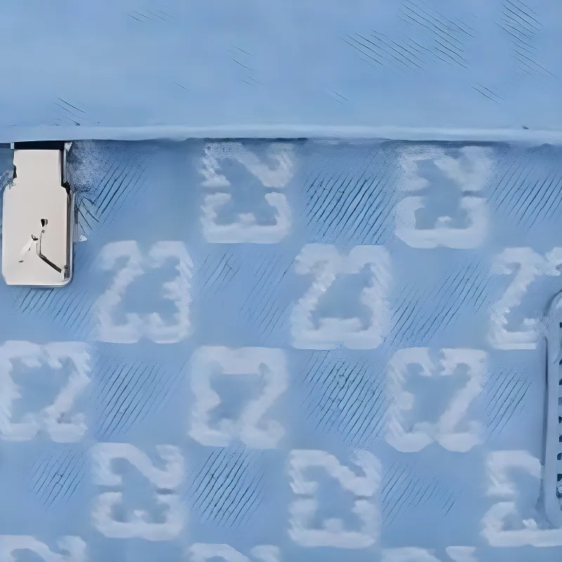 Jordan Monogram Cotton Crossbody Bag Regular Unisex Denim Blue-4