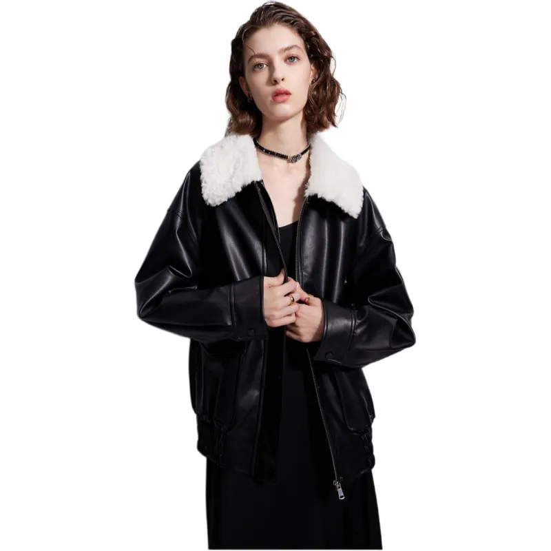 3COLOUR Puffer Jacket Women's Classic Black-1