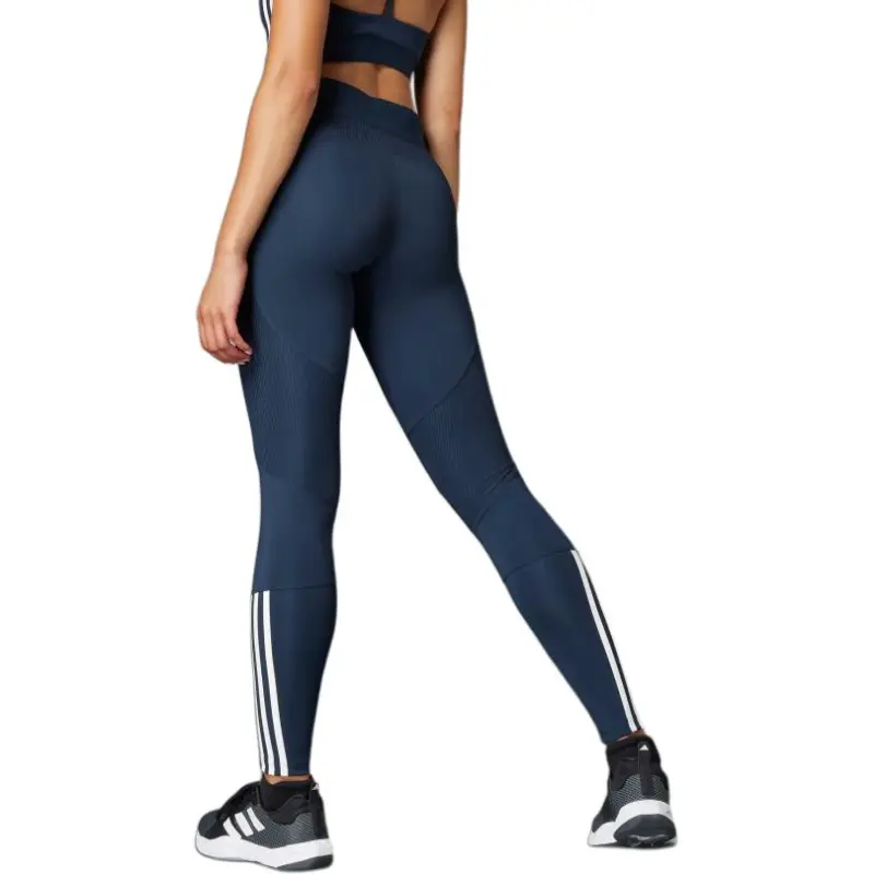 Adidas Free Shipping With AdiClub Hyperglam Full Length Ribbed Leggings-1