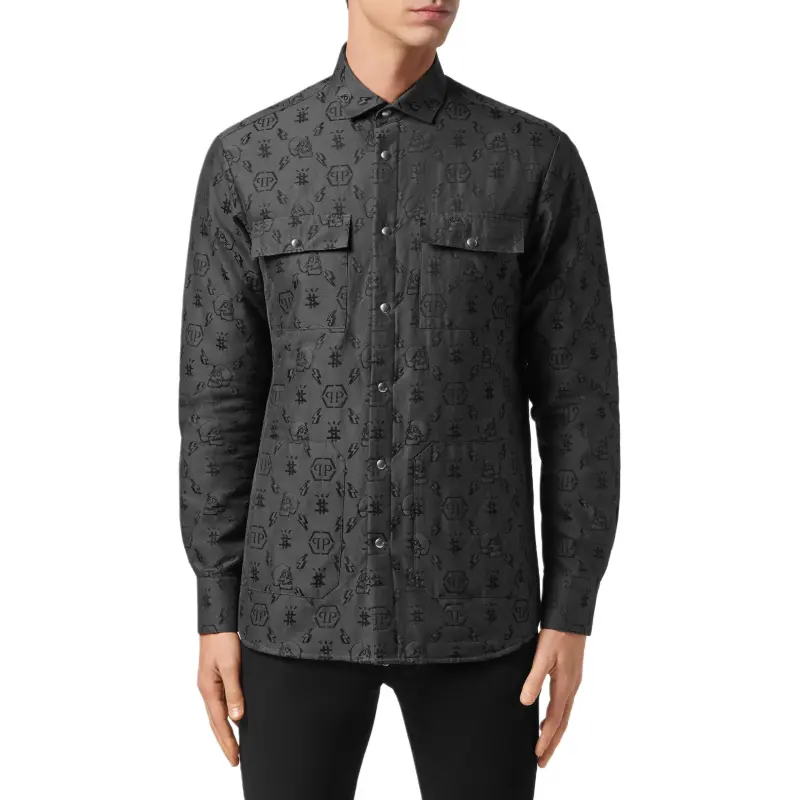 PHILIPP PLEIN Shirt Men's Black-2