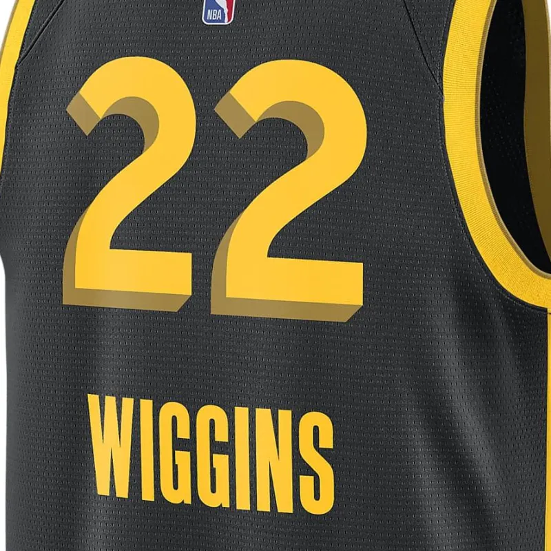 Nike Andrew Wiggins Golden State Warriors City Edition 2023/24 Men's Nike Dri FIT Nba Swingman Jersey-4