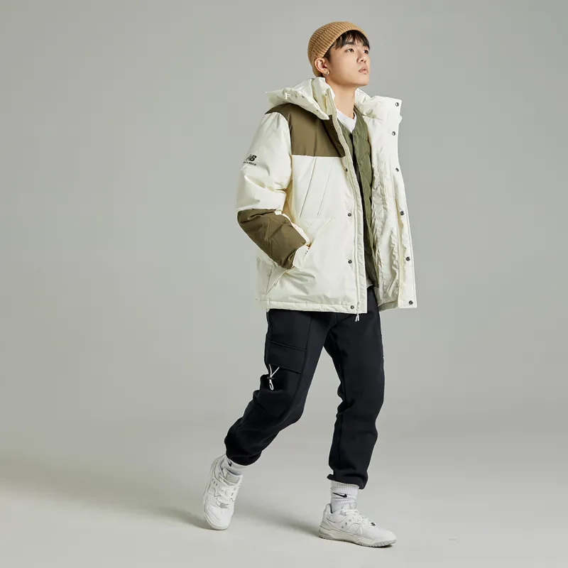 New Balance Down Jackets Unisex White-3