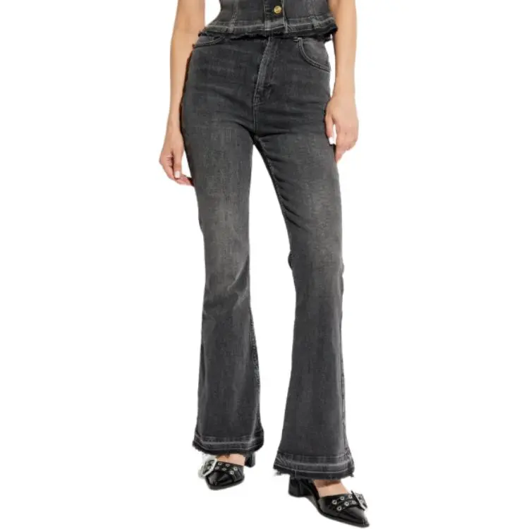 GANNI Jeans Women's Black-3